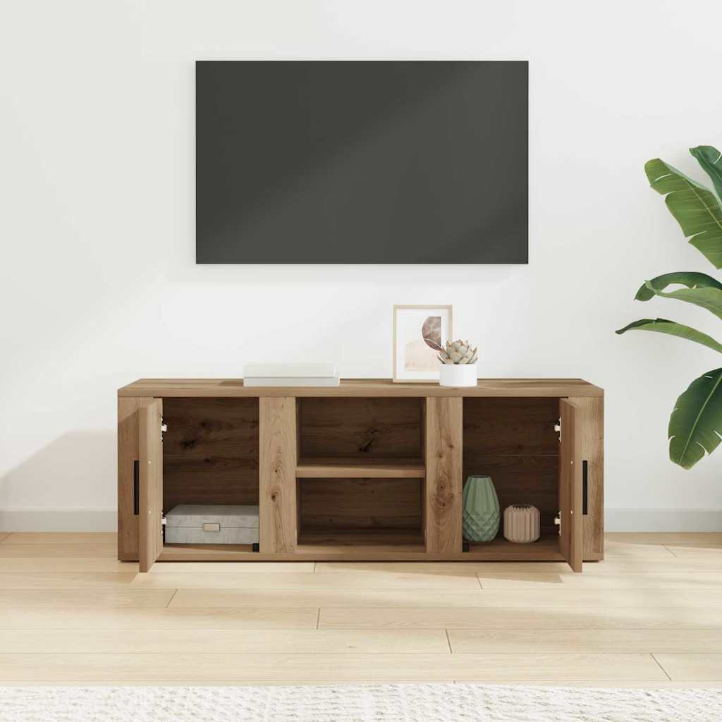vidaXL Ντουλάπι TV Artisan Oak 100 x 31,5 x 35 εκ Επεξεργασμένο ξύλο