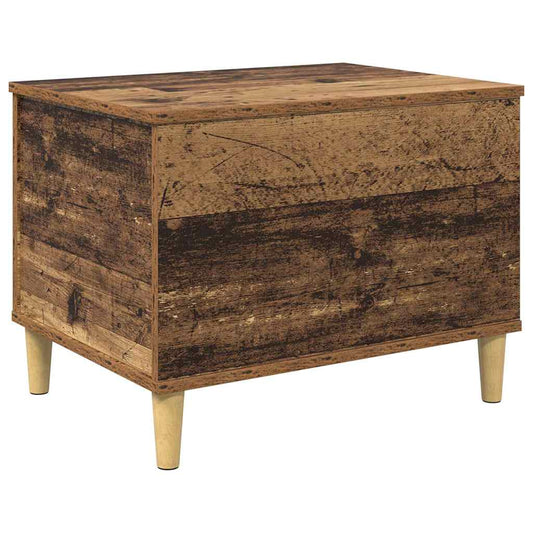 vidaXL Κομοδίνο Παλιό ξύλο 60 x 44,5 x 45 εκ Επεξεργασμένο ξύλο