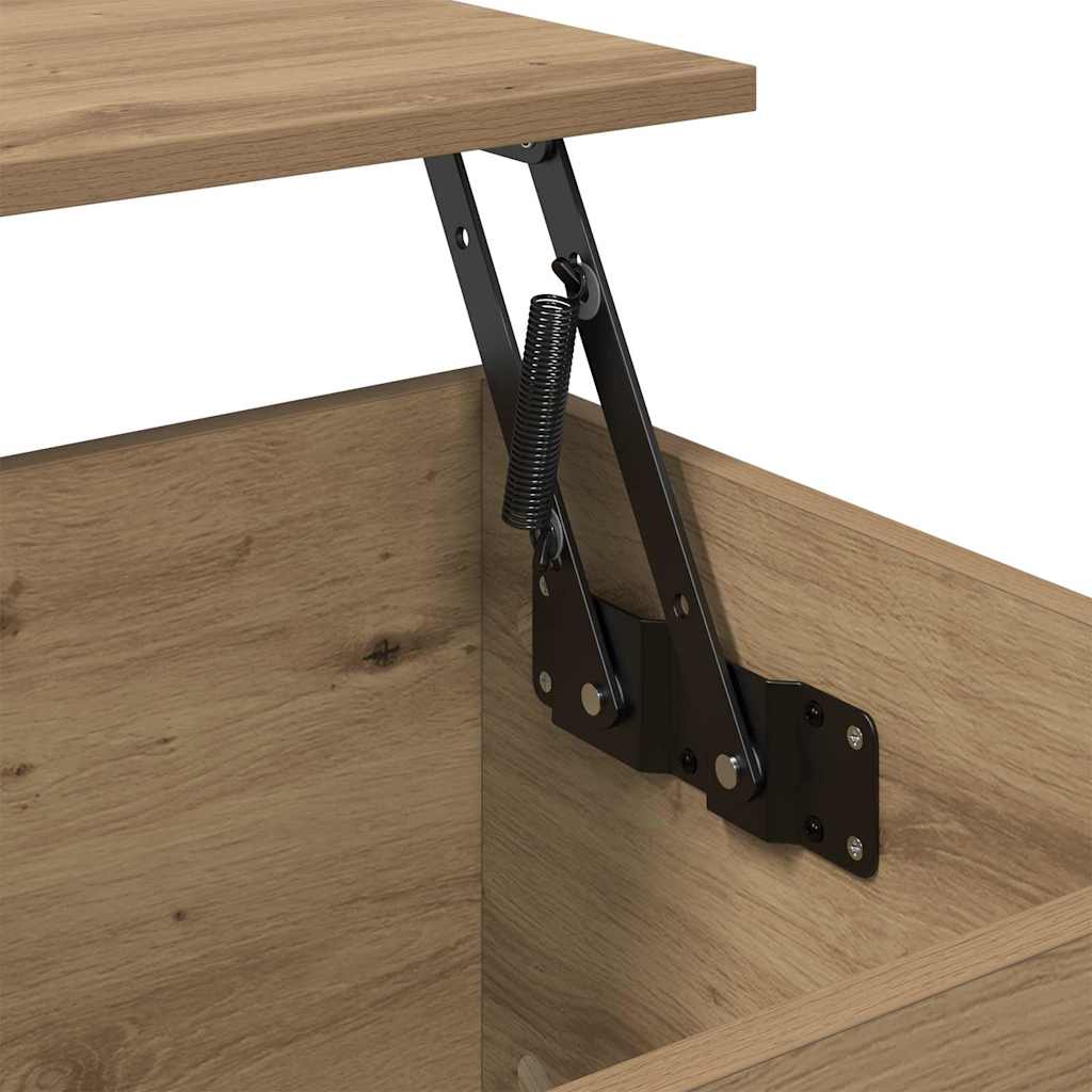 vidaXL Κομοδίνο Artisan Oak 60 x 44,5 x 45 εκ Επεξεργασμένο ξύλο