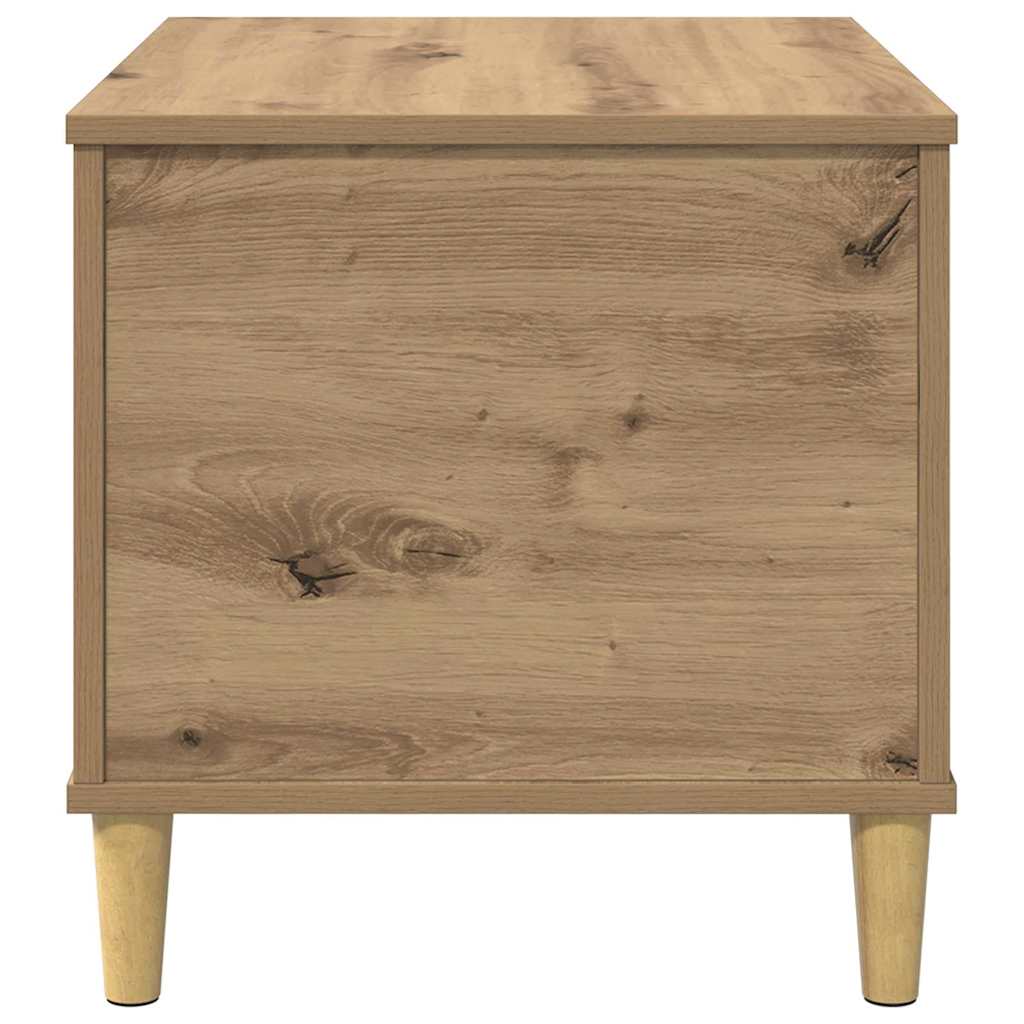vidaXL Κομοδίνο Artisan Oak 60 x 44,5 x 45 εκ Επεξεργασμένο ξύλο
