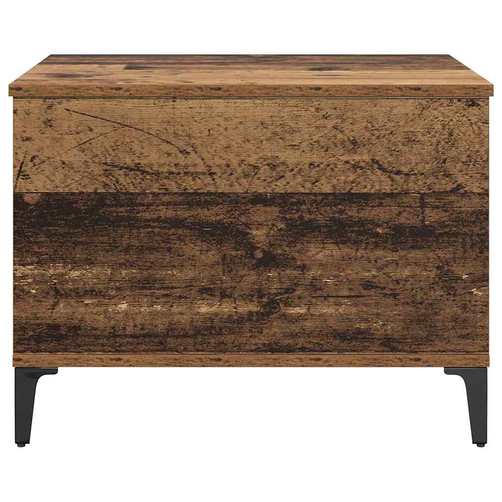 vidaXL Τραπεζάκι σαλονιού Παλιό Ξύλο 60 x 44,5 x 45 εκ