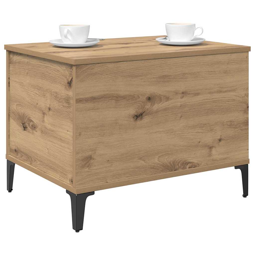 vidaXL Τραπεζάκι σαλονιού Artisan Oak 60 x 44,5 x 45 εκ