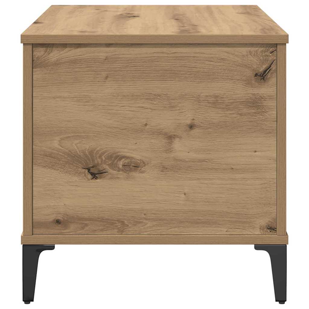vidaXL Τραπεζάκι σαλονιού Artisan Oak 60 x 44,5 x 45 εκ