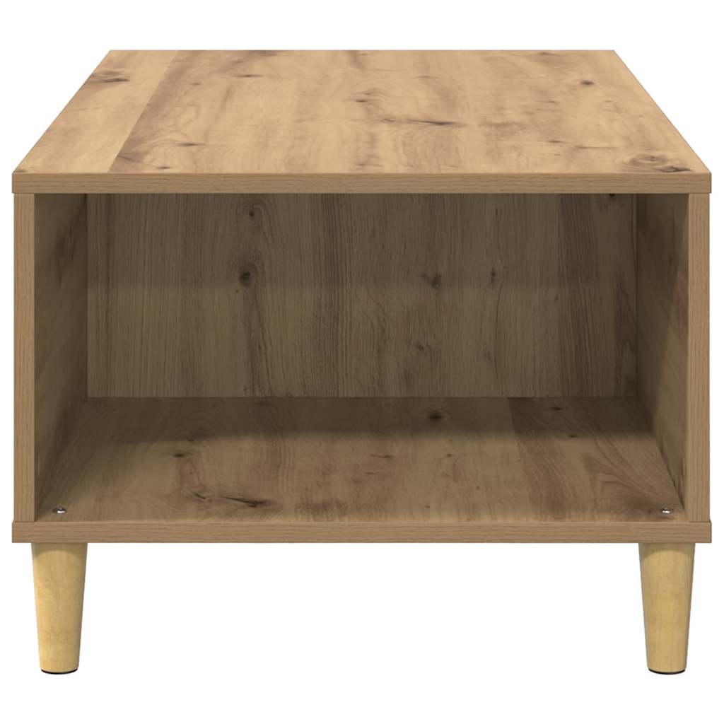 vidaXL Τραπεζάκι σαλονιού με συρτάρι Artisan Oak 90 x 50 x 35 cm