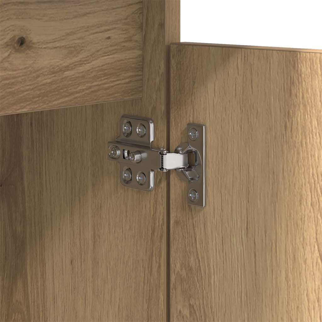 vidaXL Κομοδίνο Artisan Oak 40 x 35 x 70 εκ. Επεξεργασμένο ξύλο