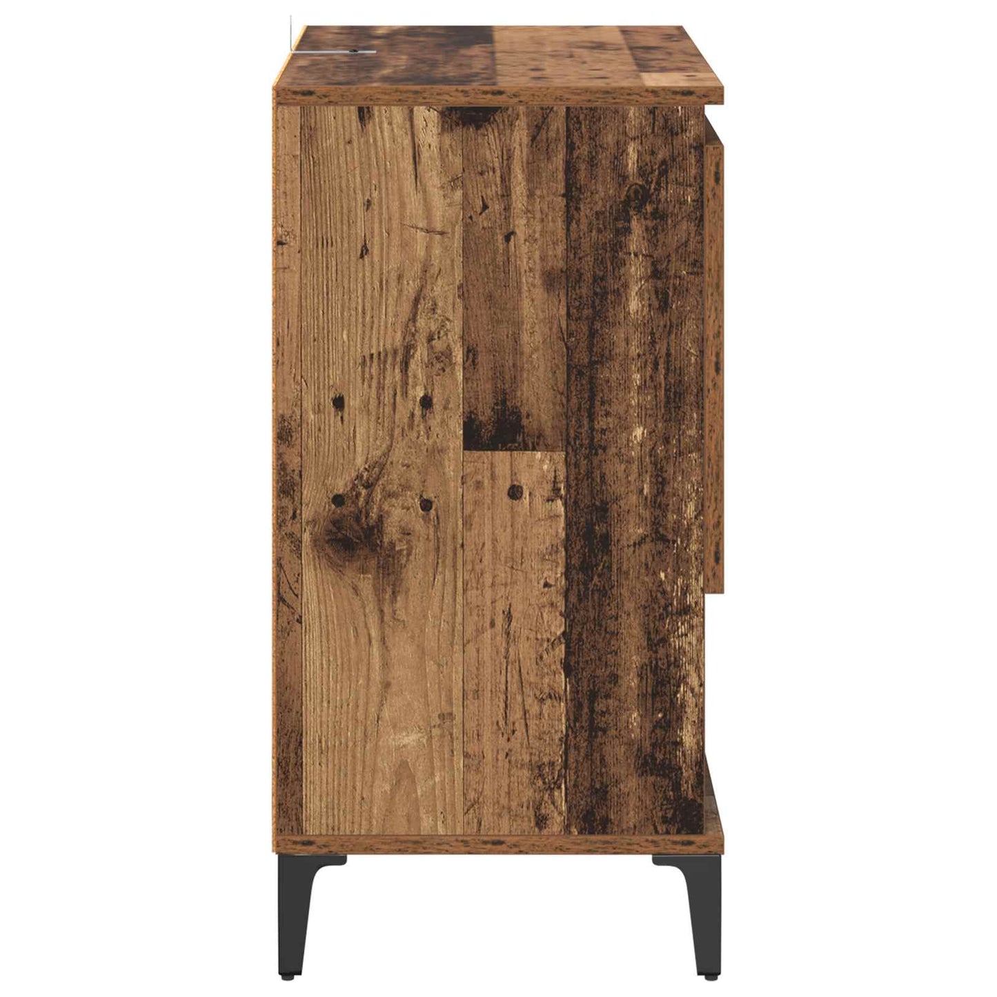 vidaXL Πλαϊνό γραφείο Παλιό ξύλο 60 x 35 x 70 cm Επεξεργασμένο ξύλο