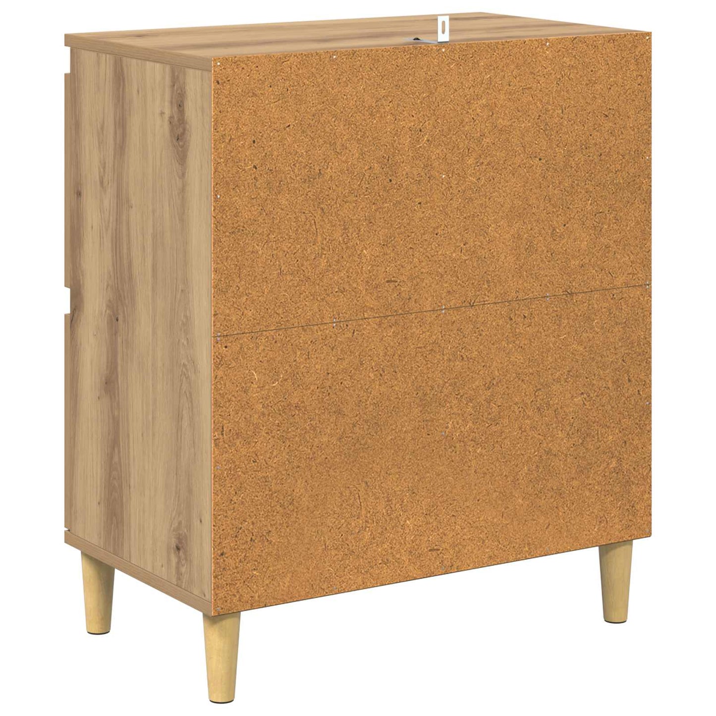vidaXL Πλαϊνό γραφείο Artisan Oak 60 x 35 x 70 cm Επεξεργασμένο ξύλο