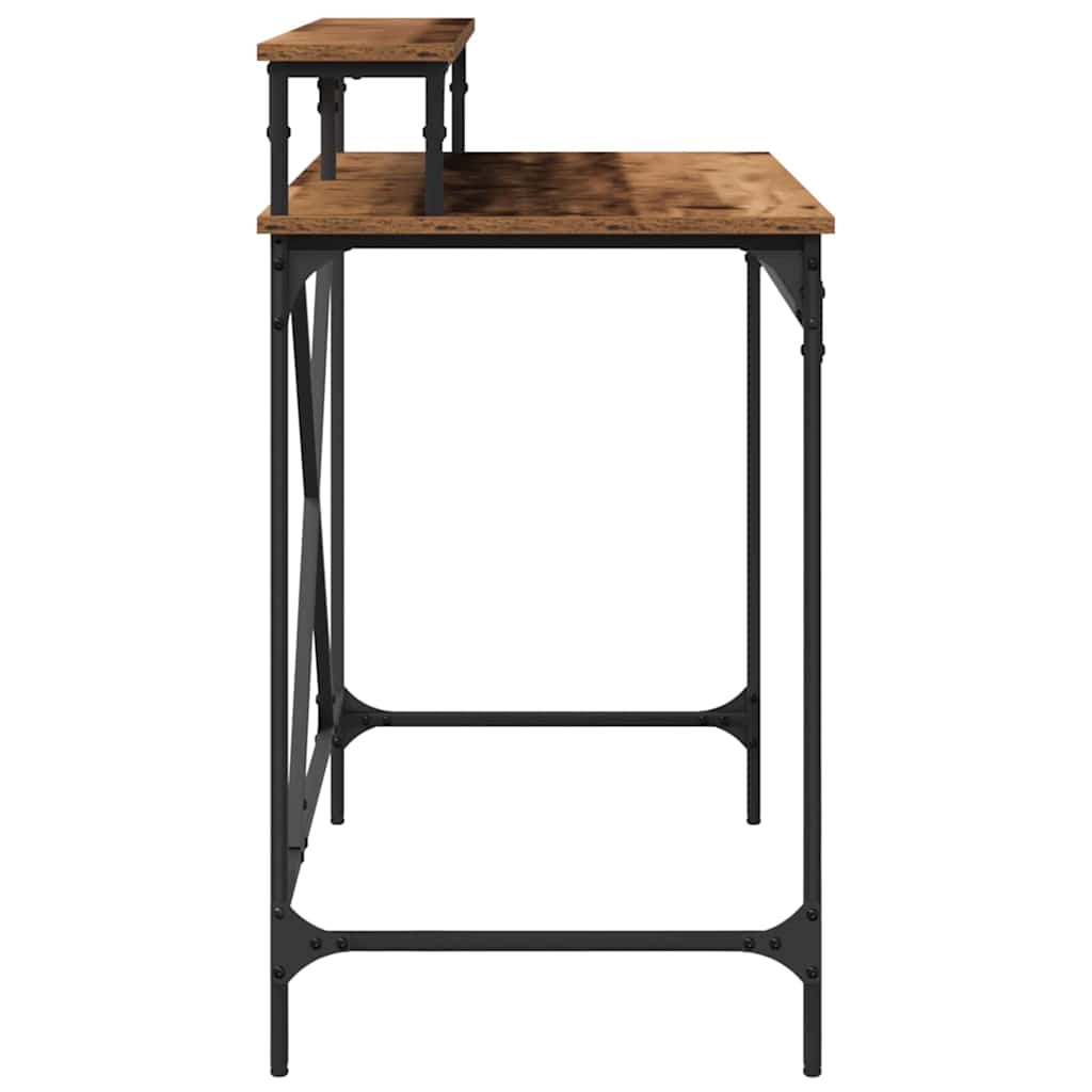 vidaXL Γραφείο Παλιό Ξύλο 100 x 50 x 90 cm Επεξεργασμένο ξύλο