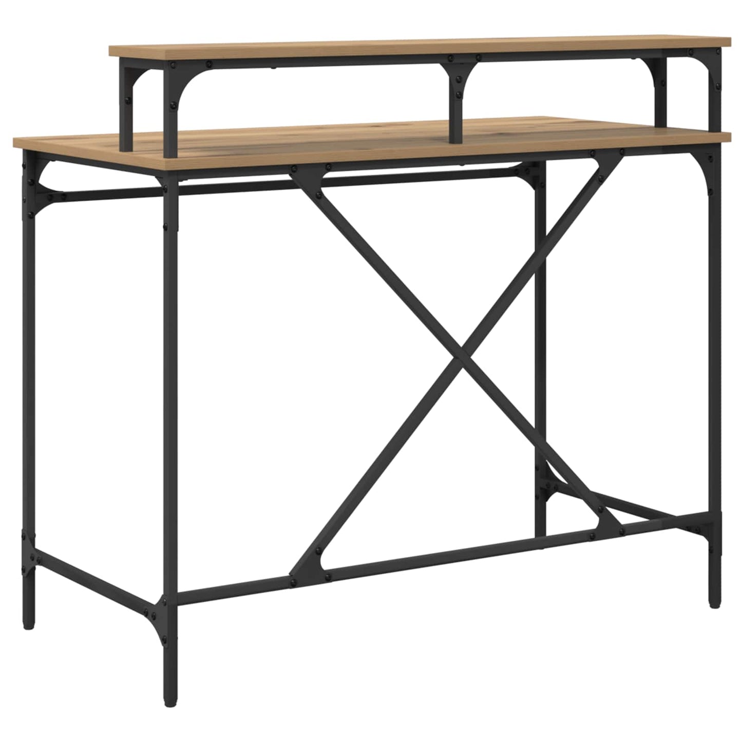 vidaXL Γραφείο Artisan Oak 100 x 50 x 90 cm Επεξεργασμένο Ξύλο