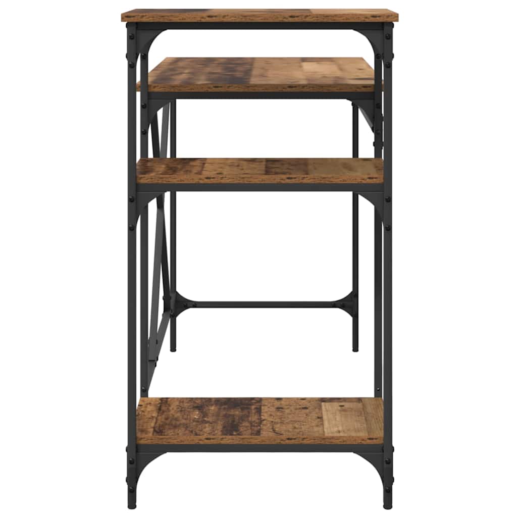 vidaXL Γραφείο Παλιό Ξύλο 135 x 50 x 90 cm Επεξεργασμένο ξύλο