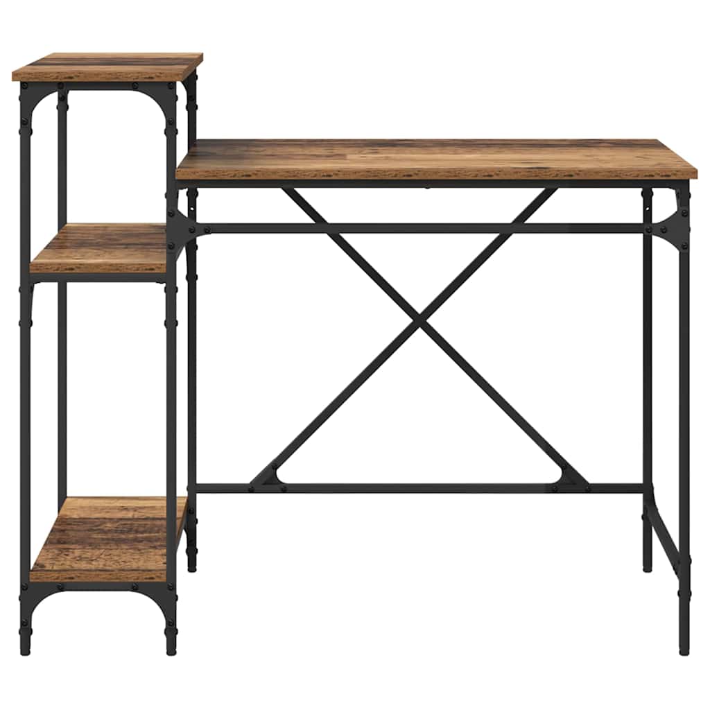 vidaXL Γραφείο Παλιό Ξύλο 105 x 50 x 90 cm Επεξεργασμένο ξύλο