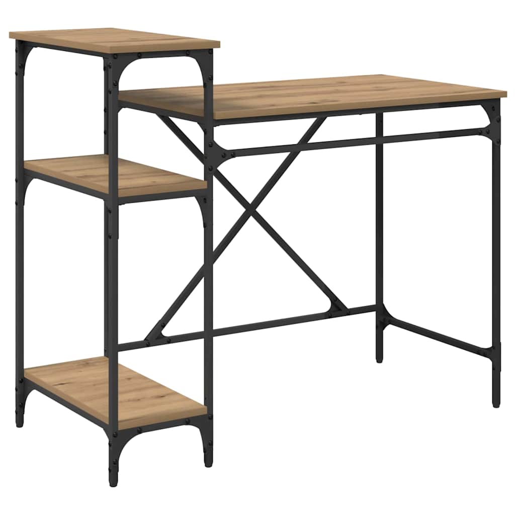 vidaXL Γραφείο Artisan Oak 105 x 50 x 90 cm Επεξεργασμένο ξύλο