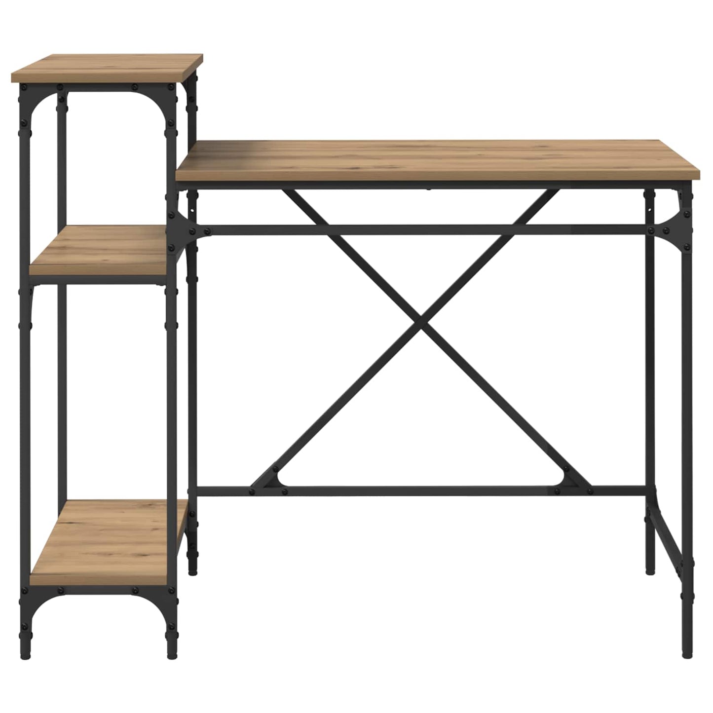 vidaXL Γραφείο Artisan Oak Επεξεργασμένο Ξύλο 105 x 50 x 90 cm