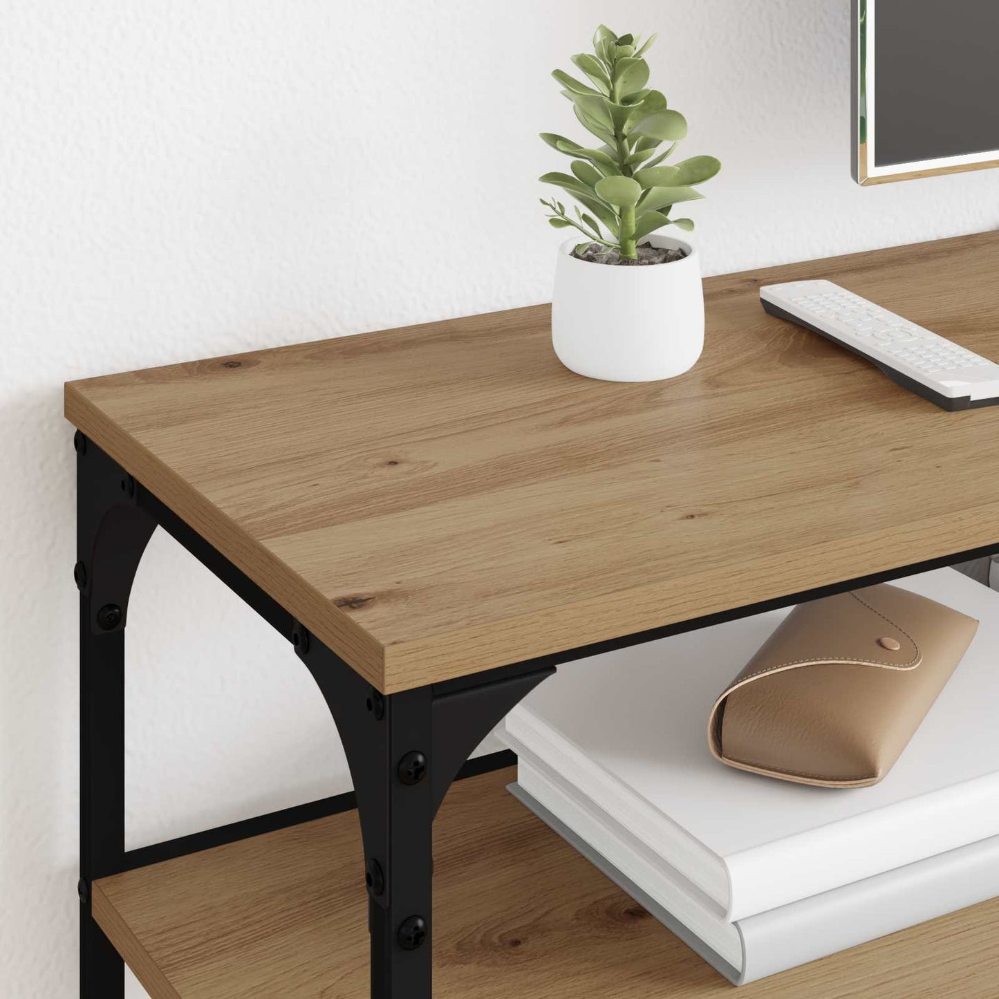 vidaXL Ντουλάπι TV 160 x 30 x 50 εκ Artisan Oak