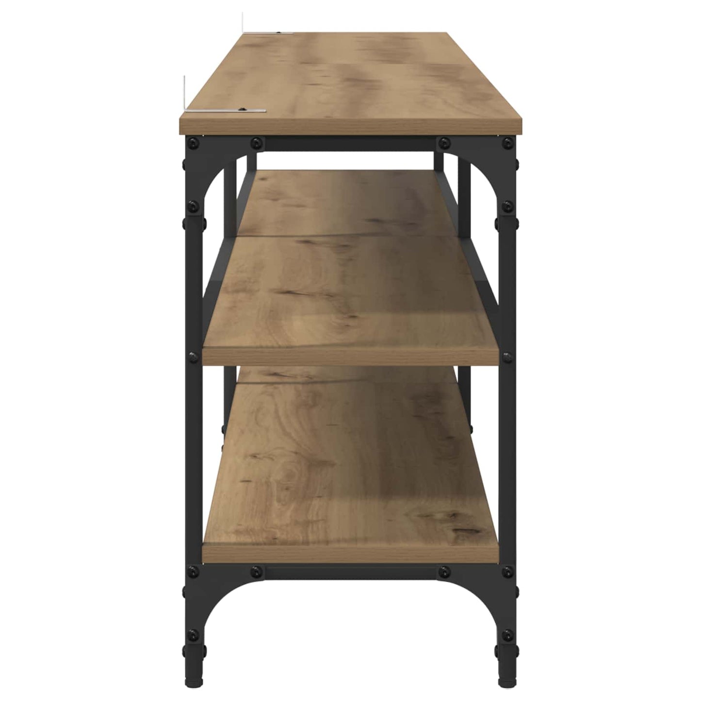 vidaXL Ντουλάπι TV 160 x 30 x 50 εκ Artisan Oak