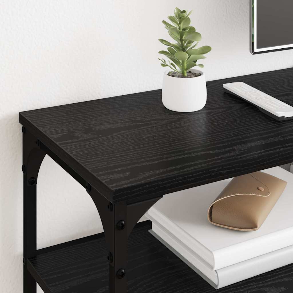 vidaXL Ντουλάπι TV Μαύρη Οξυά 160 x 30 x 50 εκ