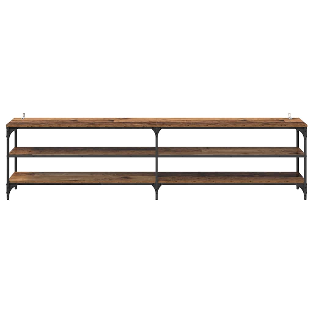 vidaXL Ντουλάπι TV Παλιό Ξύλο 200 x 30 x 50 cm