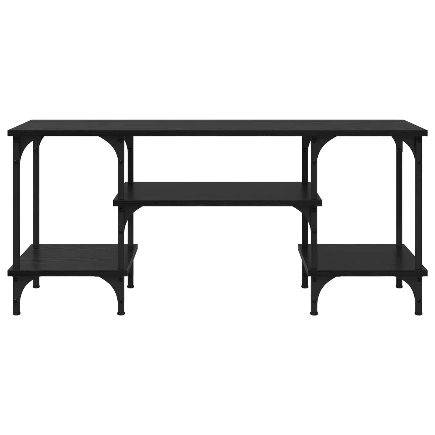vidaXL Ντουλάπι TV Μαύρη Οξυά 102 x 35 x 45,5 εκ