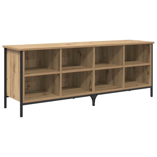 vidaXL Ντουλάπα Παπουτσιών 131 x 35 x 50 εκ Artisan Δρυς