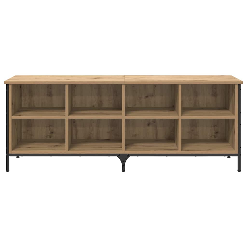 vidaXL Ντουλάπα Παπουτσιών με ράφι Artisan Oak 131 x 35 x 50 εκ