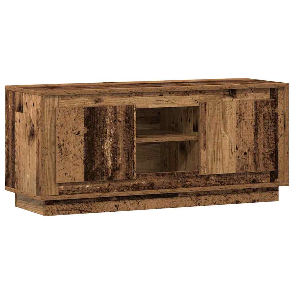 vidaXL Ντουλάπι TV 102 x 35 x 45 εκ. Παλιό Ξύλο Επεξεργασμένο Ξύλο