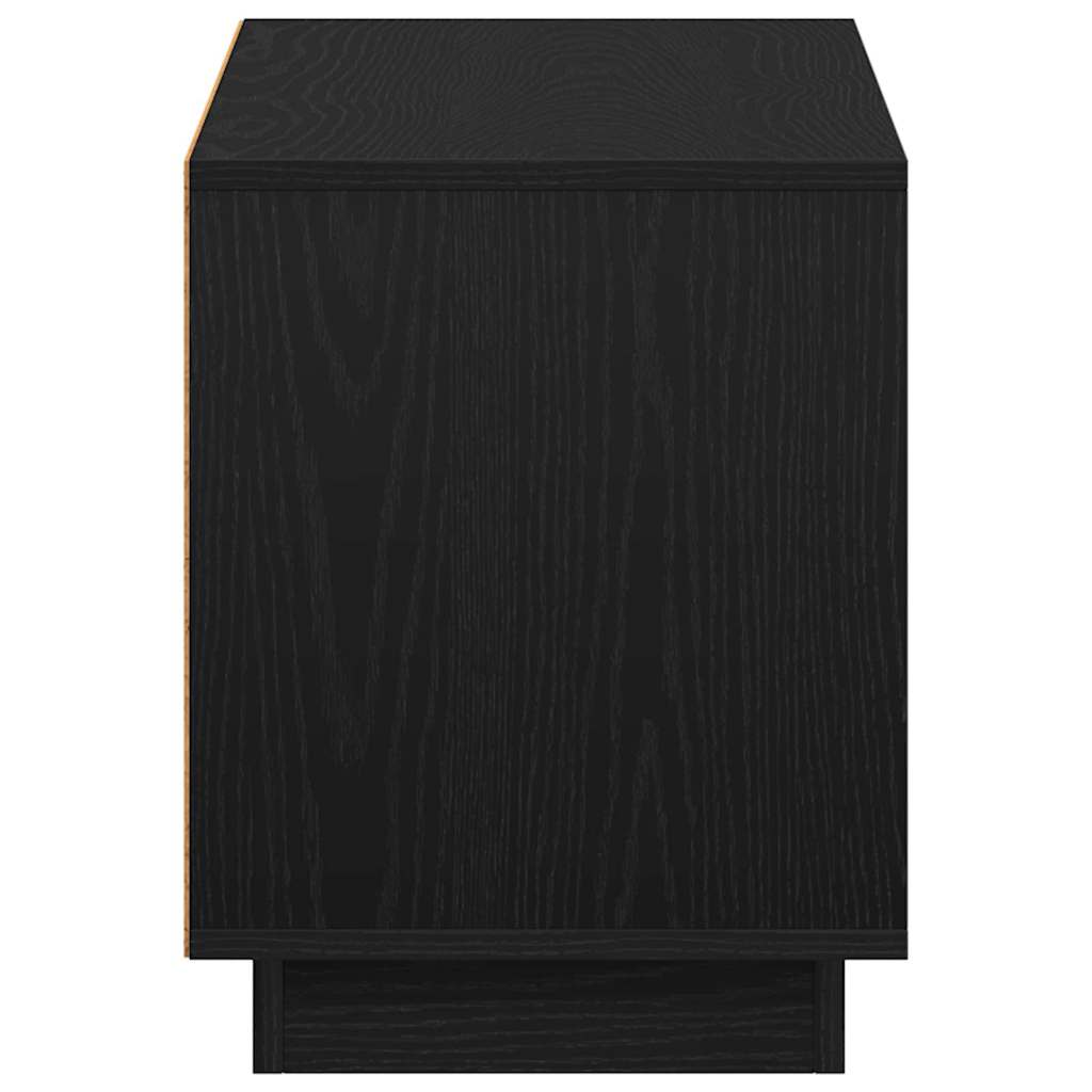 vidaXL Ντουλάπι TV Μαύρη Οξυά 102 x 35 x 45 εκ. Επεξεργασμένο ξύλο