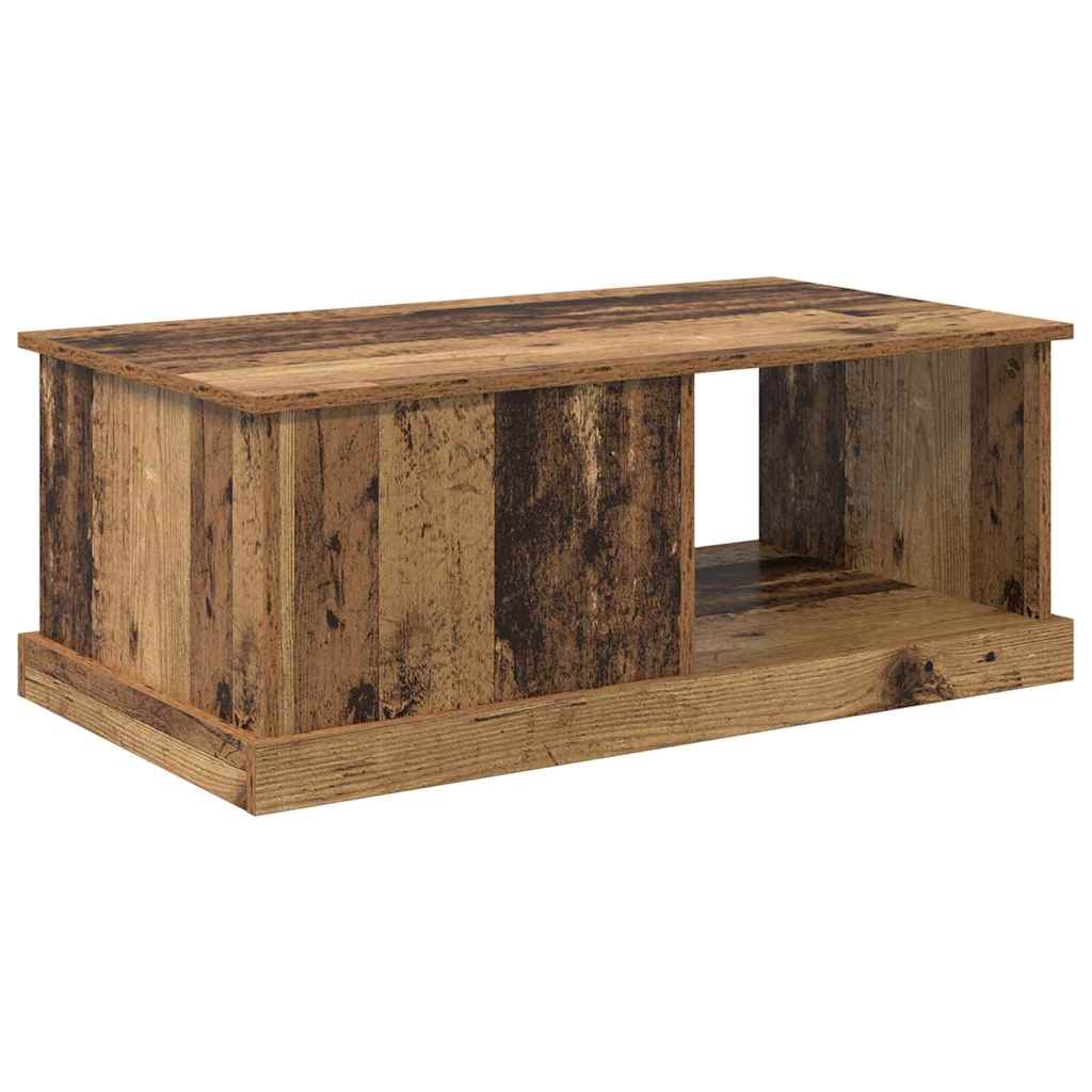 vidaXL Τραπεζάκι σαλονιού Παλιό Ξύλο 90 x 50 x 35 cm