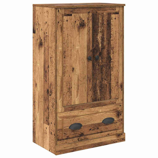 vidaXL Highboard Παλιό Ξύλο 60 x 35,5 x 103,5 εκ. Επεξεργασμένο ξύλο