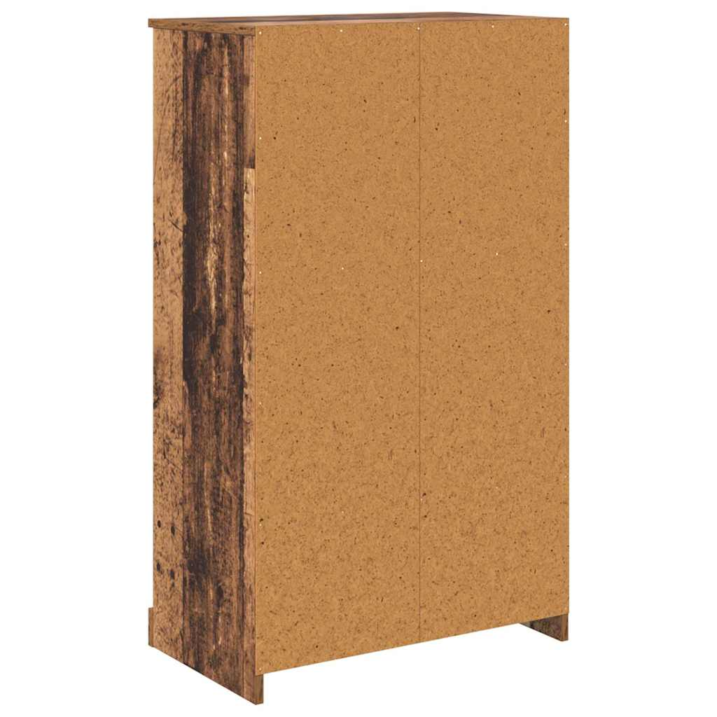 vidaXL Highboard Παλιό Ξύλο 60 x 35,5 x 103,5 εκ. Επεξεργασμένο ξύλο