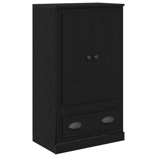 vidaXL Highboard Μαύρη Οξυά 60 x 35,5 x 103,5 εκ. Επεξεργασμένο ξύλο