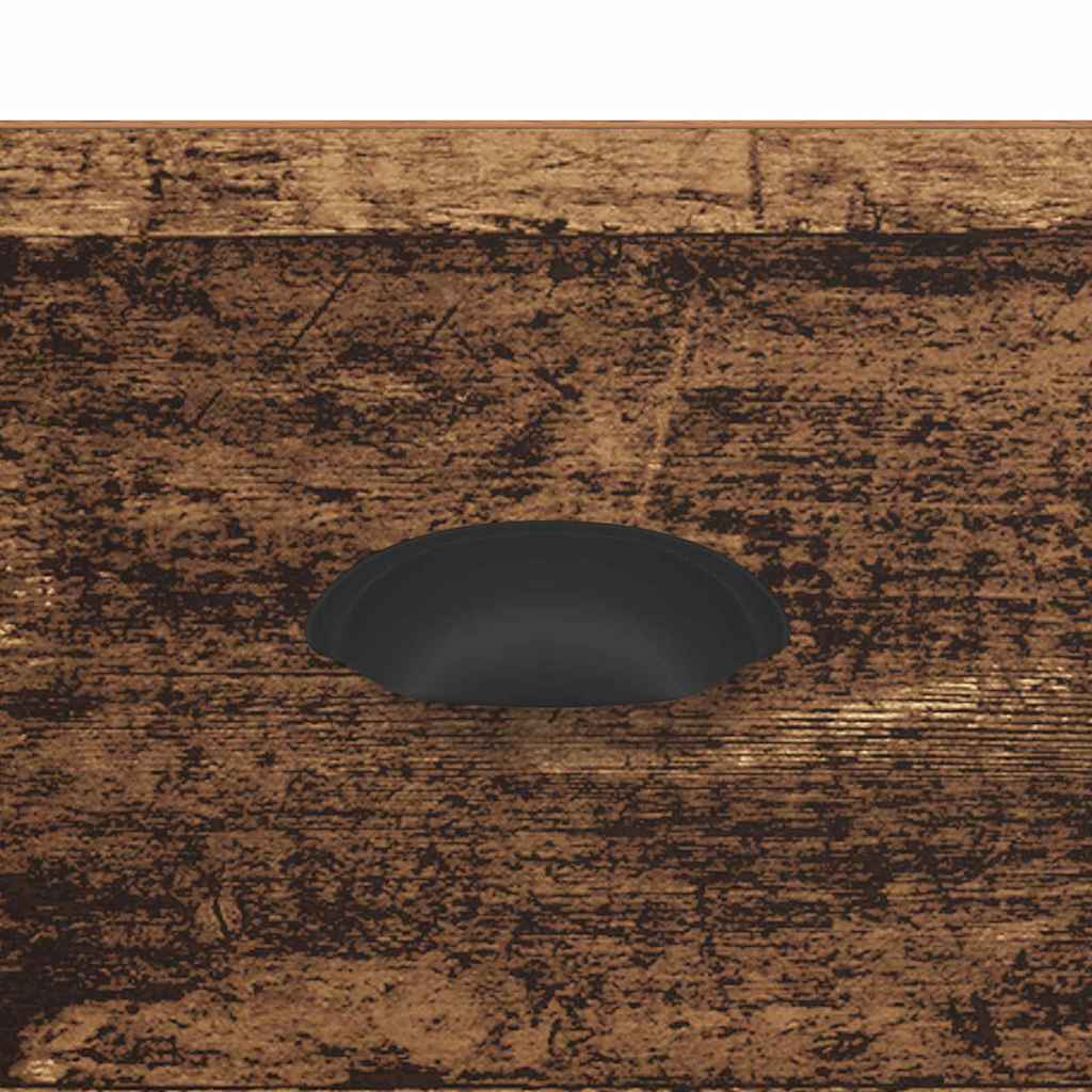 vidaXL Κομοδίνο με ράφι Παλιό ξύλο 50 x 50 x 60 cm Επεξεργασμένο ξύλο