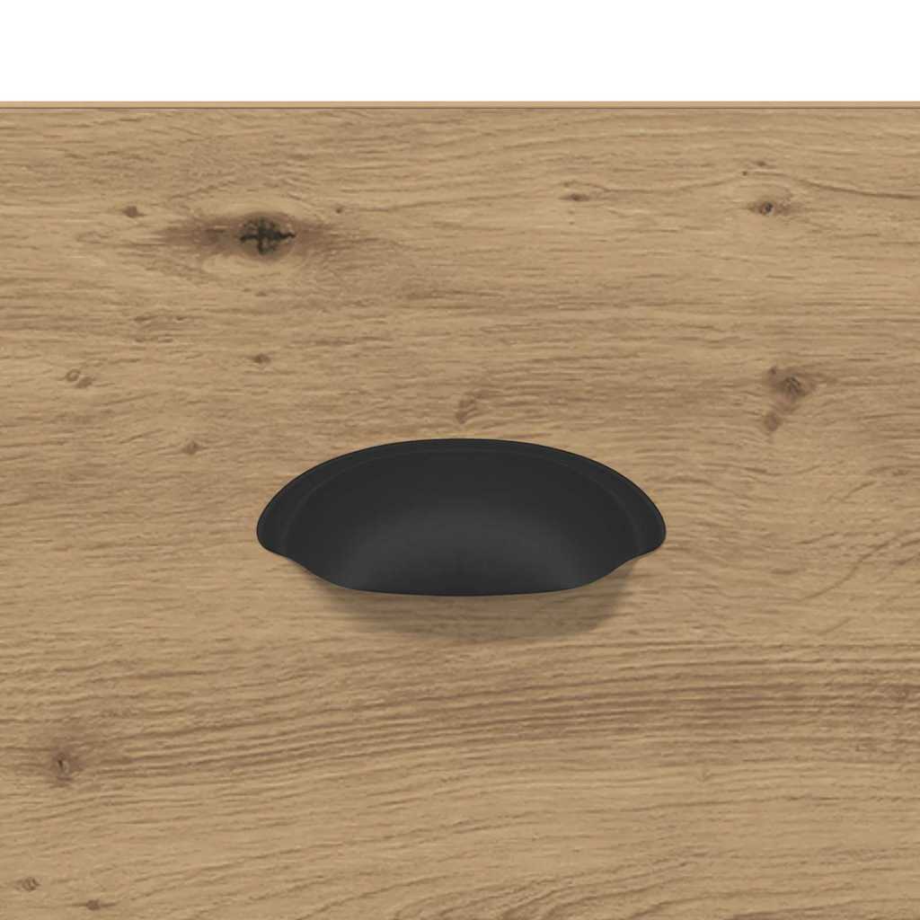 vidaXL Κομοδίνο με ράφι Artisan Oak 50 x 50 x 60 cm Επεξεργασμένο ξύλο
