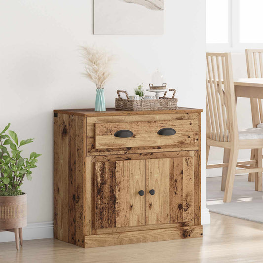 vidaXL Highboard Παλιό Ξύλο 70 x 35,5 x 67,5 εκ. Επεξεργασμένο Ξύλο