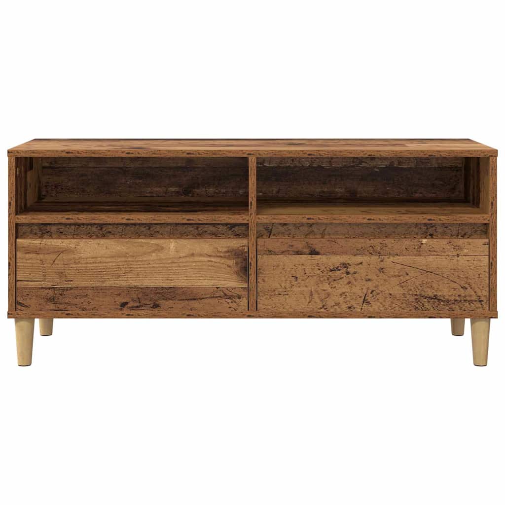 vidaXL Ντουλάπι TV 100 x 34,5 x 44,5 εκ. Παλιό Ξύλο Επεξεργασμένο Ξύλο