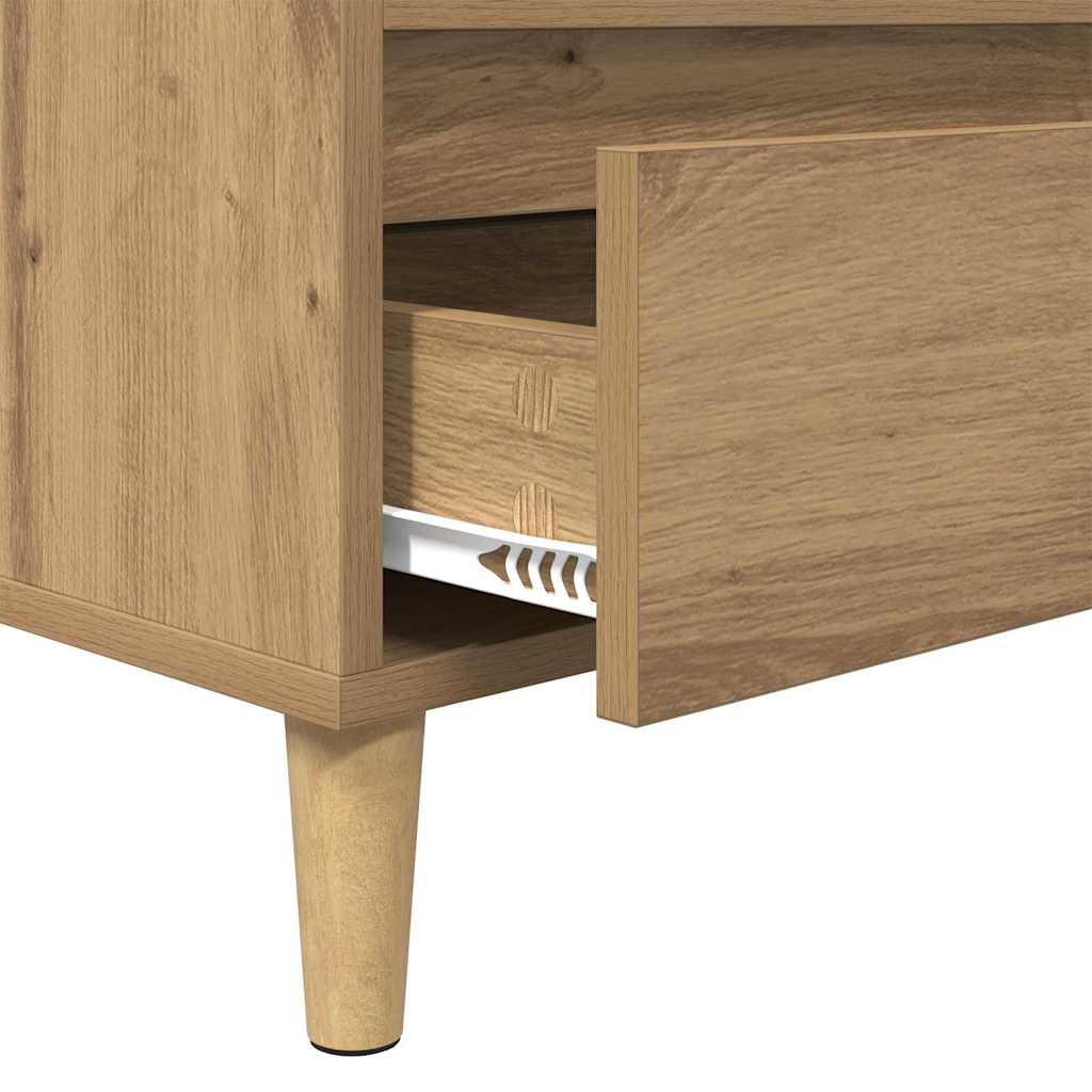 vidaXL Ντουλάπι TV 100 x 34,5 x 44,5 εκ. Artisan Oak