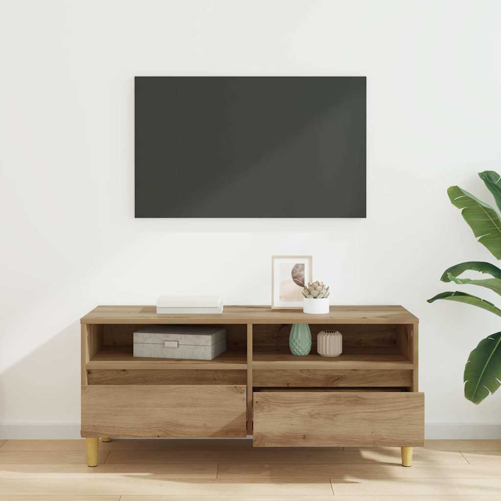 vidaXL Ντουλάπι TV 100 x 34,5 x 44,5 εκ. Artisan Oak