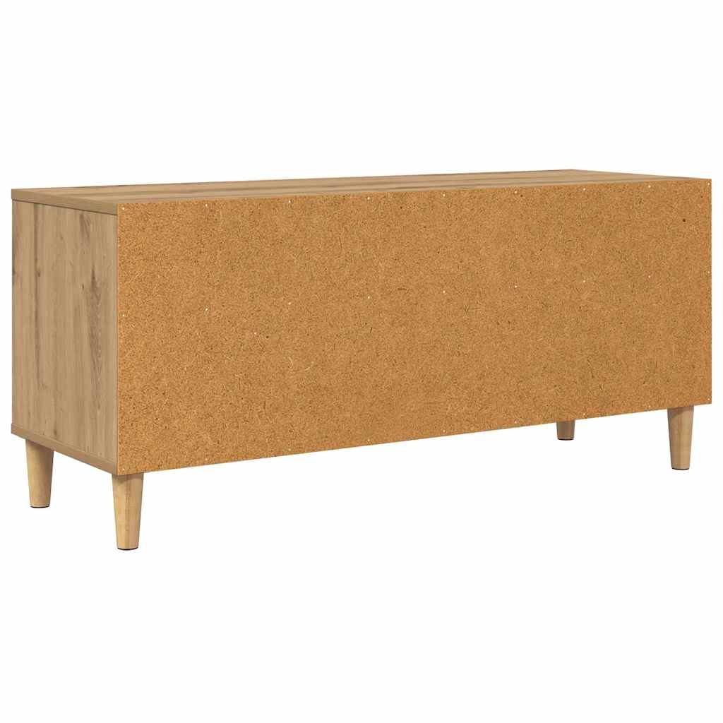 vidaXL Ντουλάπι TV 100 x 34,5 x 44,5 εκ. Artisan Oak