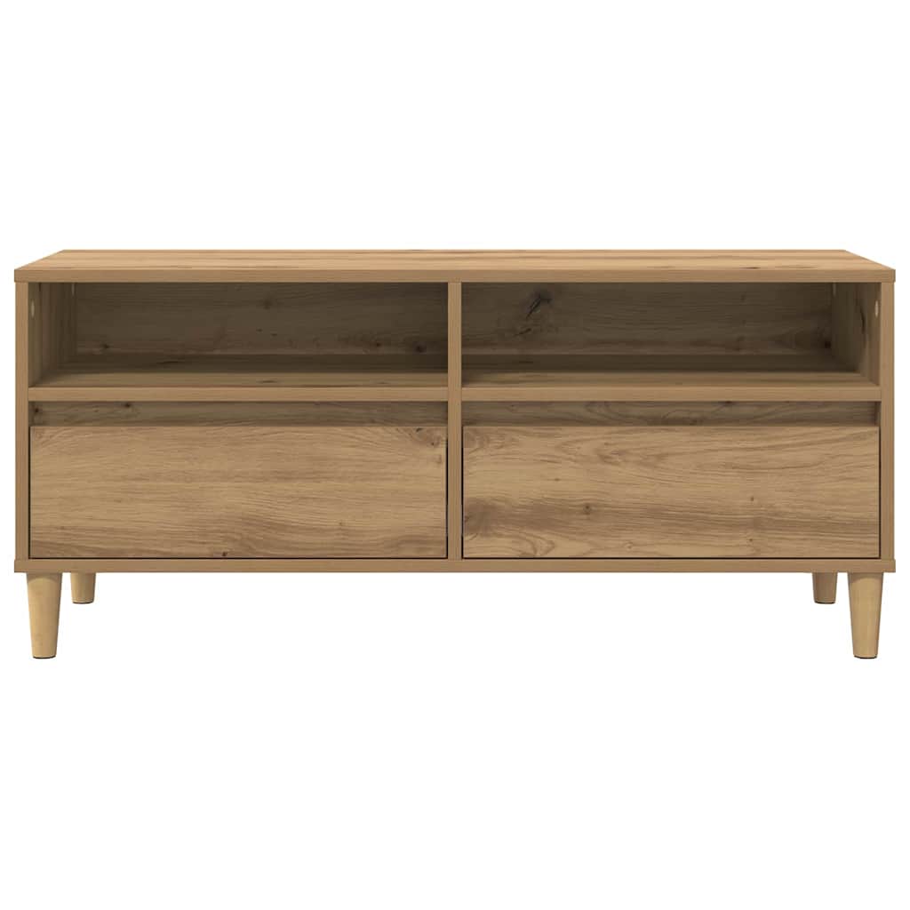 vidaXL Ντουλάπι TV 100 x 34,5 x 44,5 εκ. Artisan Oak