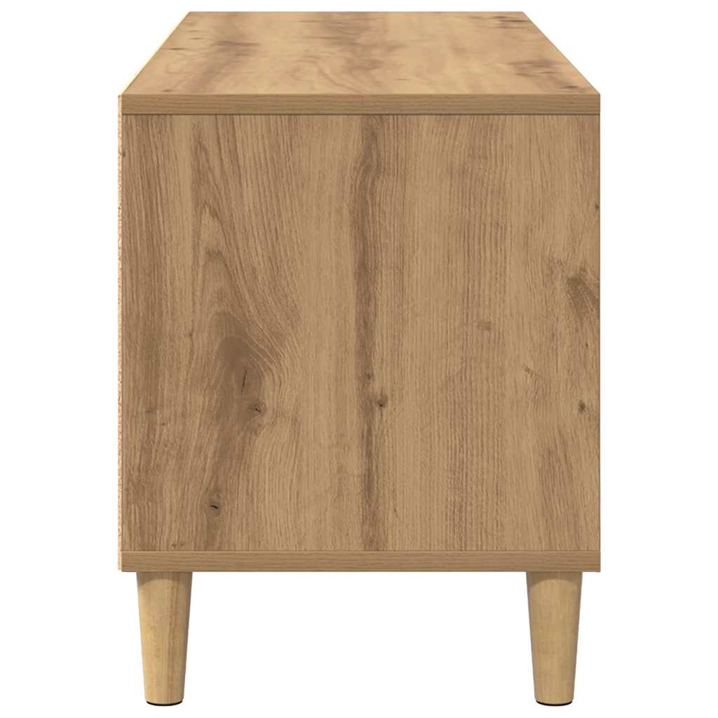 vidaXL Ντουλάπι TV 100 x 34,5 x 44,5 εκ. Artisan Oak