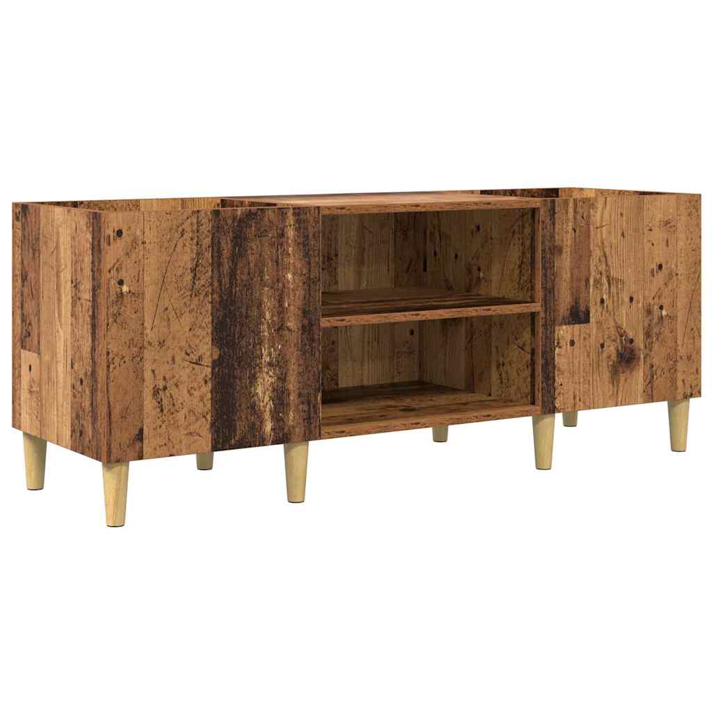 vidaXL Ντουλάπι δίσκων βινυλίου 121 x 38 x 48 cm Επεξεργασμένο Ξύλο