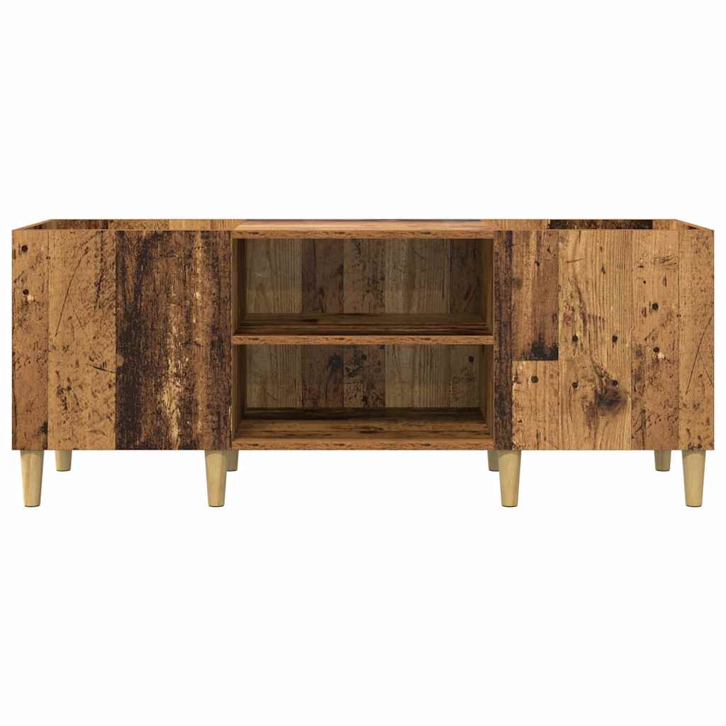 vidaXL Ντουλάπι δίσκων βινυλίου 121 x 38 x 48 cm Επεξεργασμένο Ξύλο