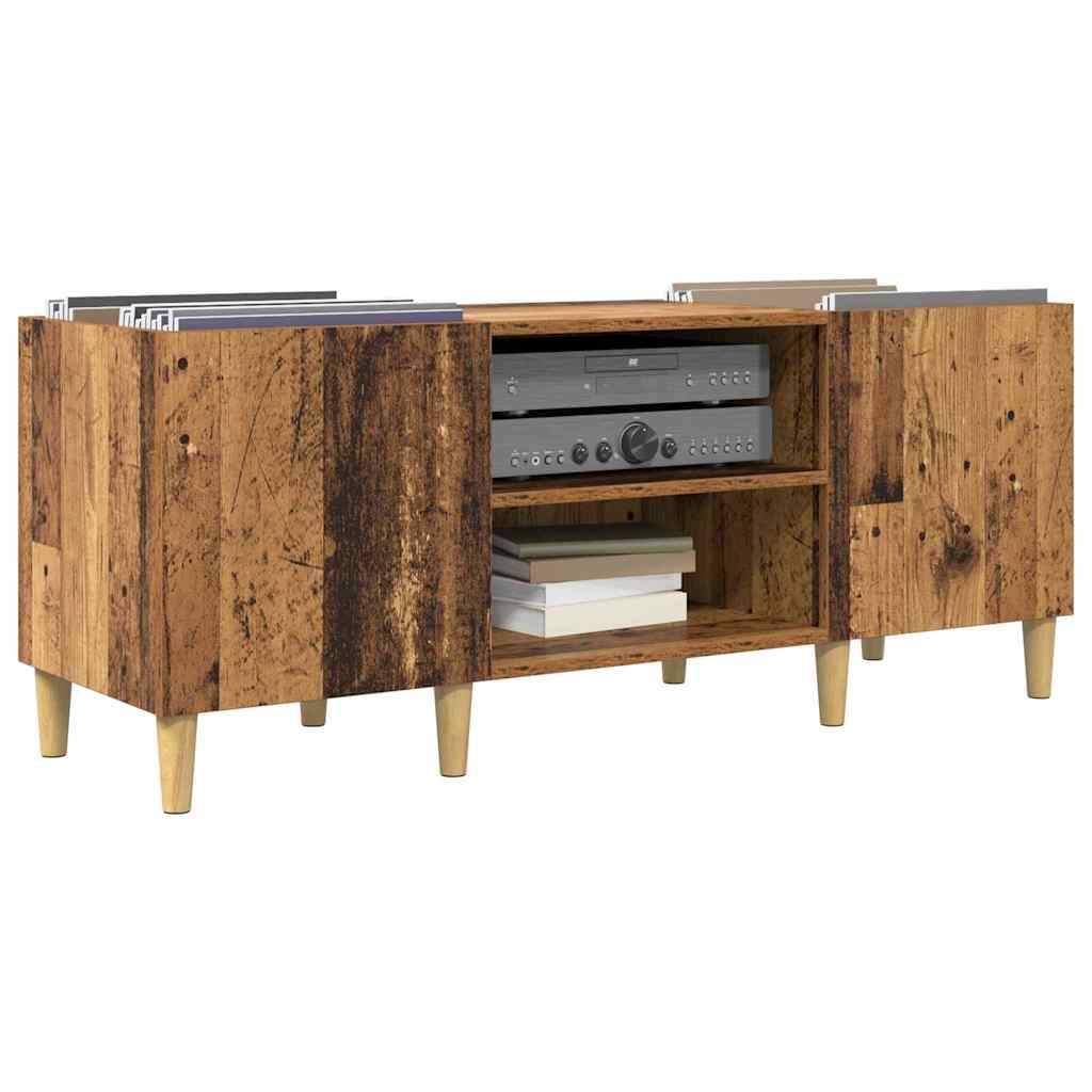 vidaXL Ντουλάπι δίσκων βινυλίου 121 x 38 x 48 cm Επεξεργασμένο Ξύλο