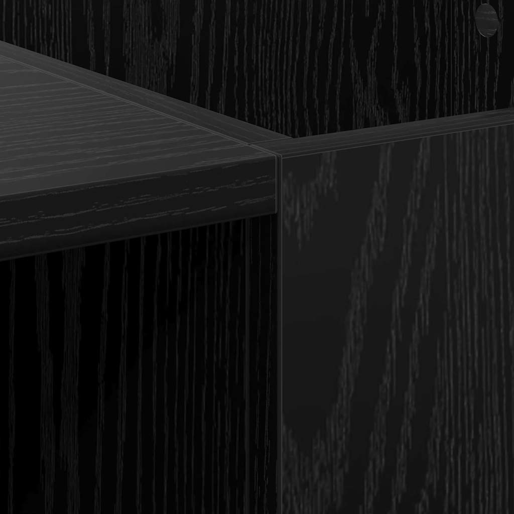 vidaXL Ντουλάπι δίσκων βινυλίου 121 x 38 x 48 cm Επεξεργασμένο Ξύλο