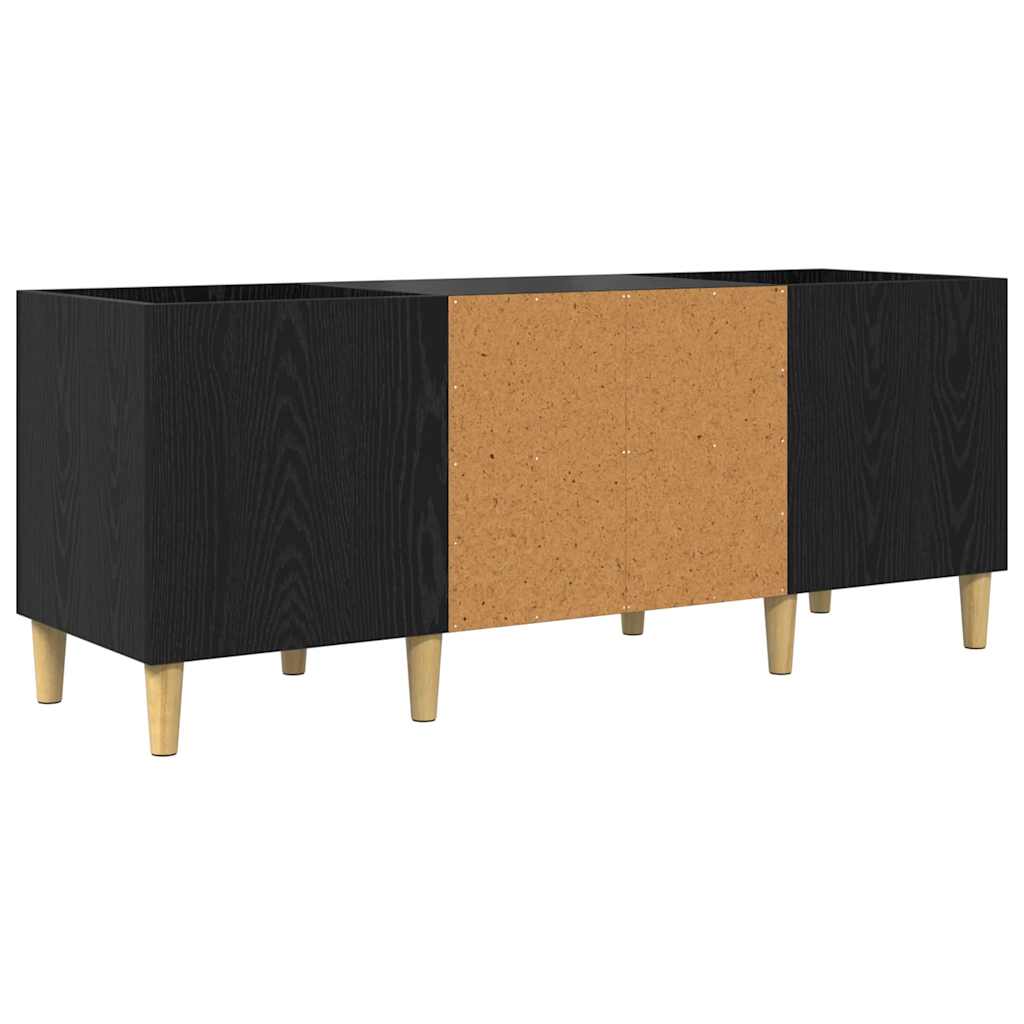 vidaXL Ντουλάπι δίσκων βινυλίου 121 x 38 x 48 cm Επεξεργασμένο Ξύλο