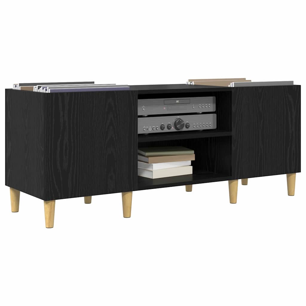 vidaXL Ντουλάπι δίσκων βινυλίου 121 x 38 x 48 cm Επεξεργασμένο Ξύλο