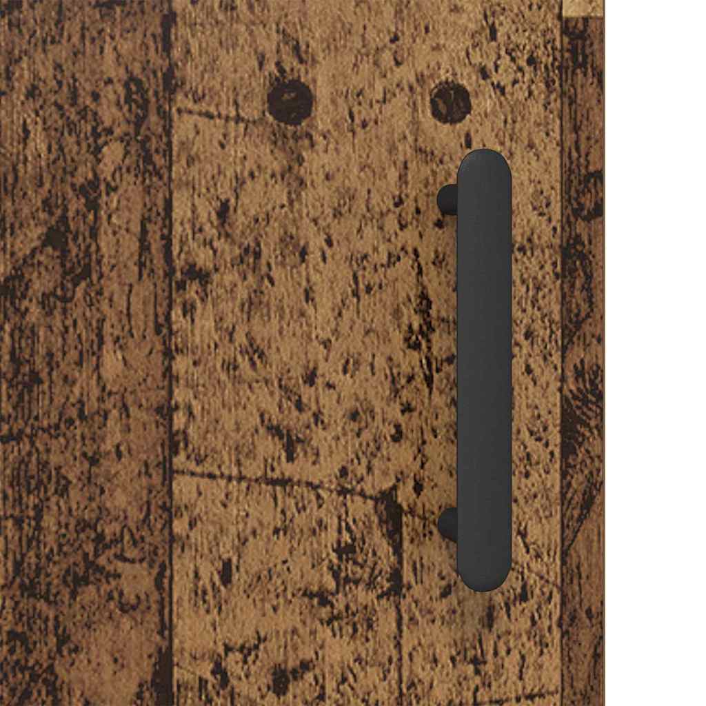 vidaXL Πλαϊνό γραφείο Παλιό ξύλο 69,5 x 34 x 90 εκ. Επεξεργασμένο ξύλο