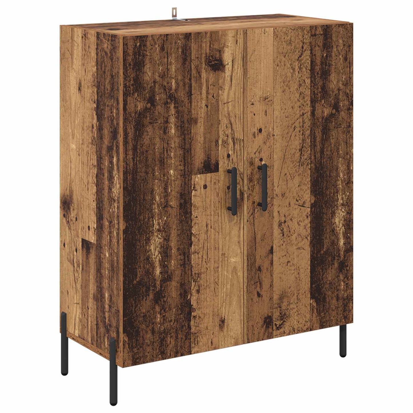 vidaXL Πλαϊνό γραφείο Παλιό ξύλο 69,5 x 34 x 90 εκ. Επεξεργασμένο ξύλο