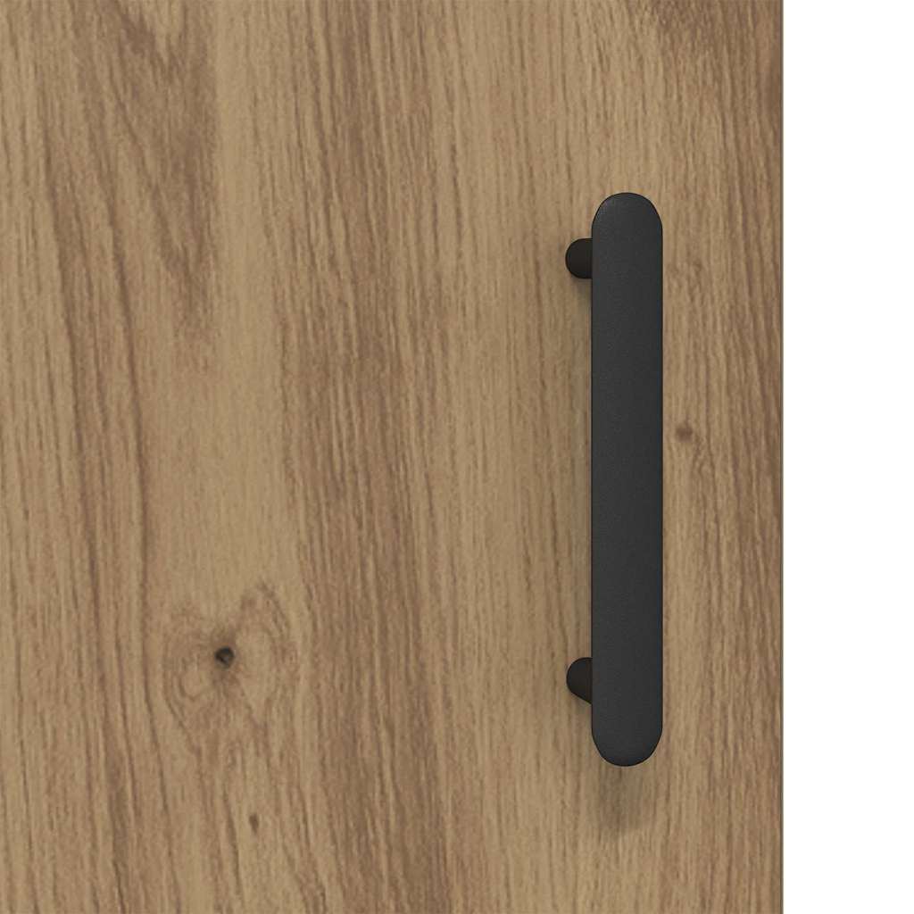 vidaXL Πλαϊνό γραφείο Artisan Oak 69,5 x 34 x 90 εκ.