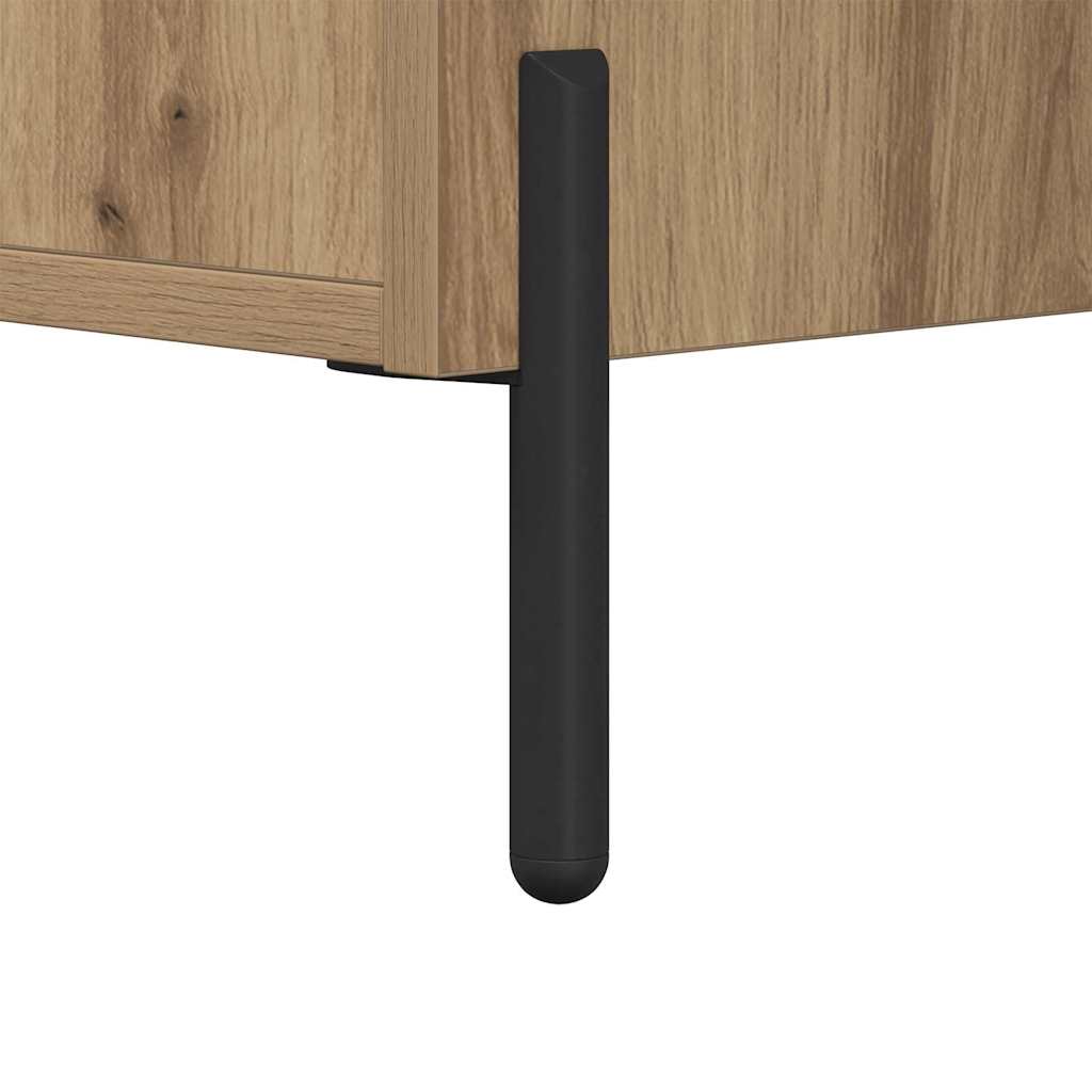 vidaXL Πλαϊνό γραφείο Artisan Oak 69,5 x 34 x 90 εκ.