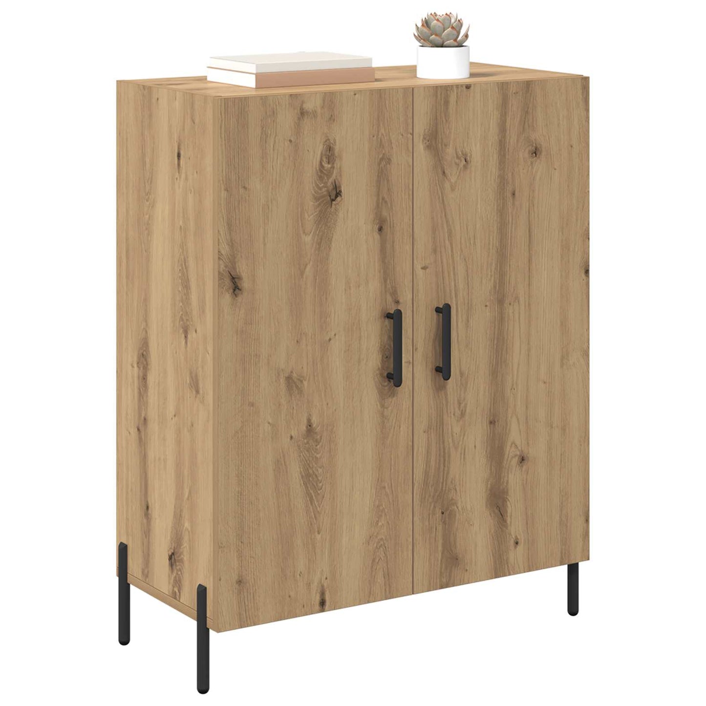 vidaXL Πλαϊνό γραφείο Artisan Oak 69,5 x 34 x 90 εκ.